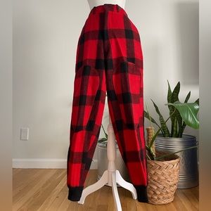 Vintage 50s Deadstock Woolrich Buffalo Plaid Hunting Pants
